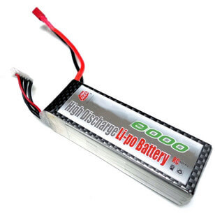 Sac de charge batterie LIPO 18.5x7.5x6cm VPLIPOBAGC