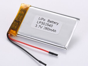 LiPo Battery 3.7V 260mAh