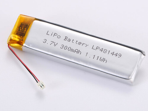 LiPo Battery 3.7V 300mAh