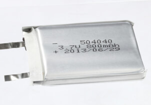 Lithium Ion Polymer Battery 3.7V 800mAh