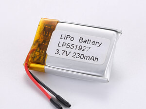LiPo Battery 3.7V 230mAh
