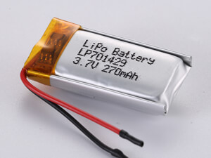 LiPo Battery 3.7V 270mAh