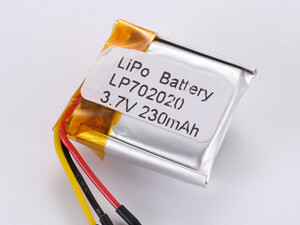 LiPo Battery 3.7V 230mAh