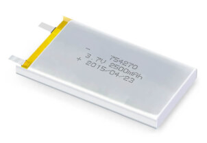 Lithium Polymer Battery 3.7V 2500mAh
