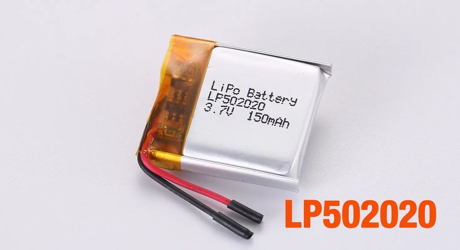 Lithium Ion Polymer Battery - 3.7V 70mAh