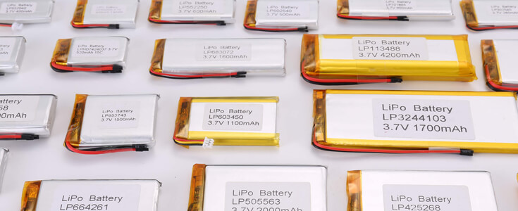 lithium polymer battery 600mah +