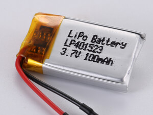 Small LiPo Battery 3.7V 100mAh