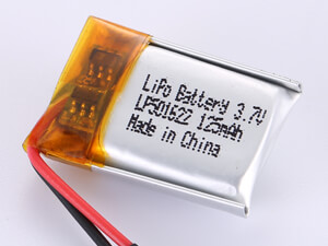 Small LiPo Battery 3.7V 125mAh