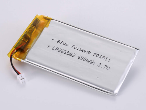 Lithium Polymer Battery 3.7V 600mAh