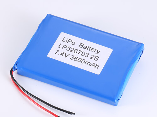LiPo Battery 7.4V 3600mAh
