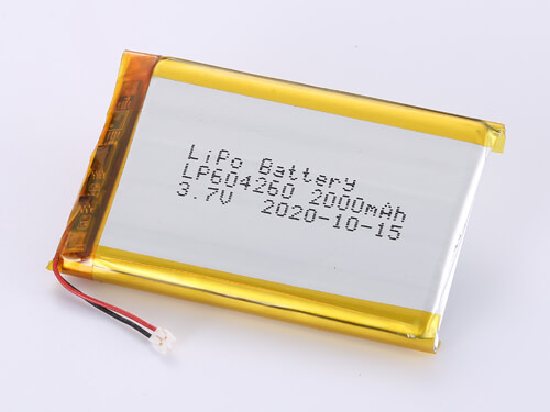 LiPo Battery 3.7V 2000mAh