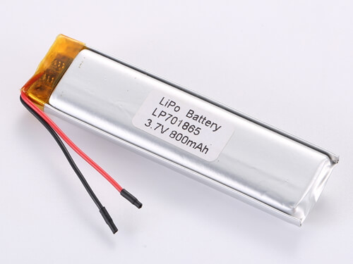 LiPo Battery 3.7V 800mAh