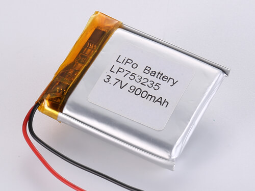 LiPo Battery 3.7V 900mAh