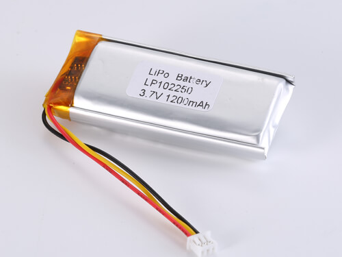 Lithium Polymer Battery 3.7V 1200mAh
