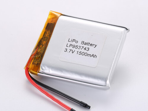 Lithium Polymer Battery 3.7V 1500mAh